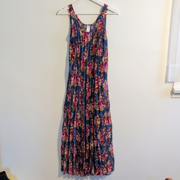 ZIMMERMANN floral pleated maxi dress - size 0 / xs - Picture 2 of 10